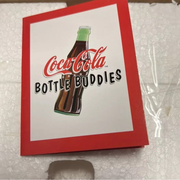 COCA-COLA 🐵 Monkey "Bottle Buddies" FIGURINE! 2000 Issue! Brand New In Box! - Picture 5 of 16